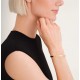Βραχιόλι Rosefield Lines Crystals Bangle Gold JBLCG-J1043