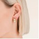 Σκουλαρίκια Rosefield Octagon Double Studs JEODG-J1128