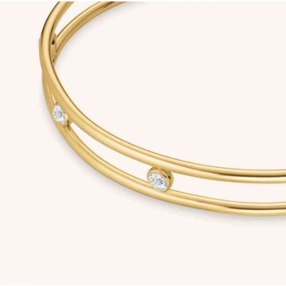 Βραχιόλι Rosefield Crystal Bangle JB4CG-J1174