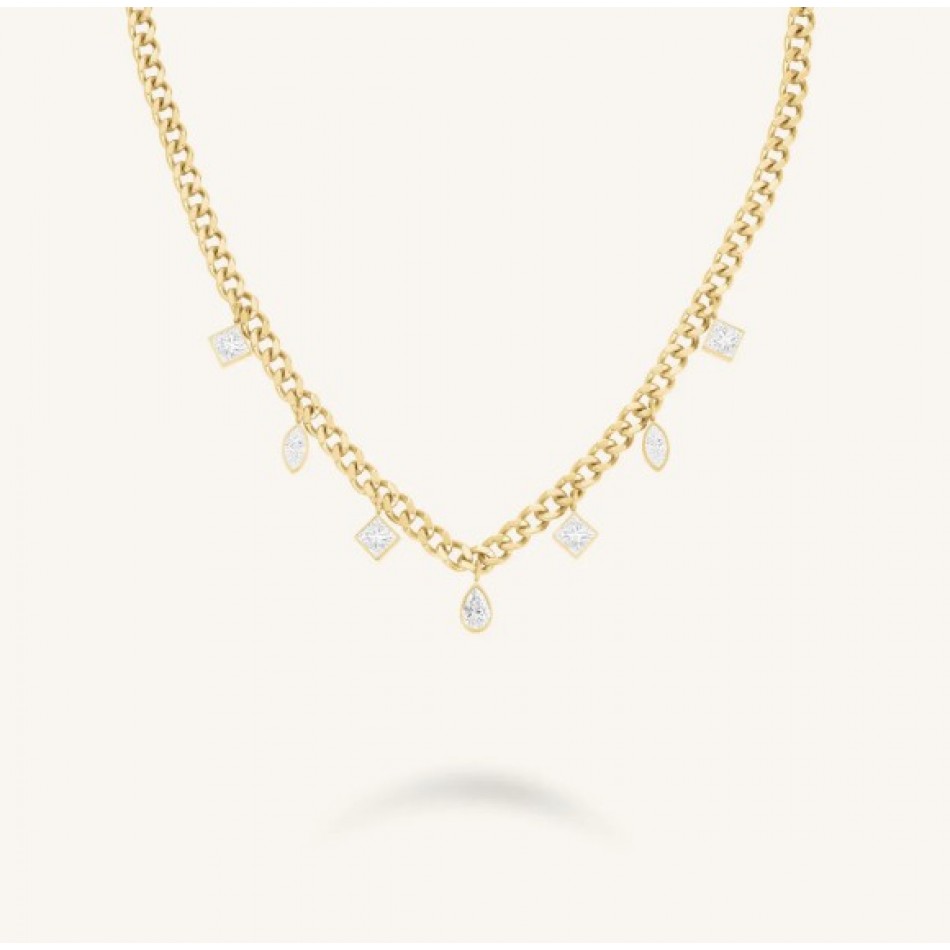 Κολιέ Rosefield  Crystals Choker JNOCG-J1131
