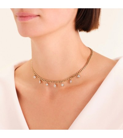 Κολιέ Rosefield  Crystals Choker JNOCG-J1131