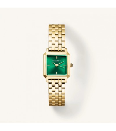 Rosefield Boxelle Emerald Με Χρυσό Μπρασελέ BEGSG-B05