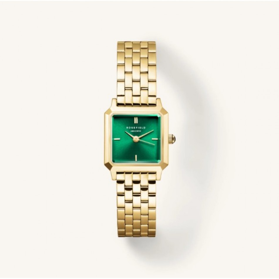 Rosefield Boxelle Emerald Με Χρυσό Μπρασελέ BEGSG-B05