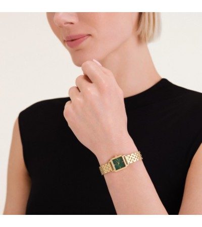 Rosefield Boxelle Emerald Με Χρυσό Μπρασελέ BEGSG-B05