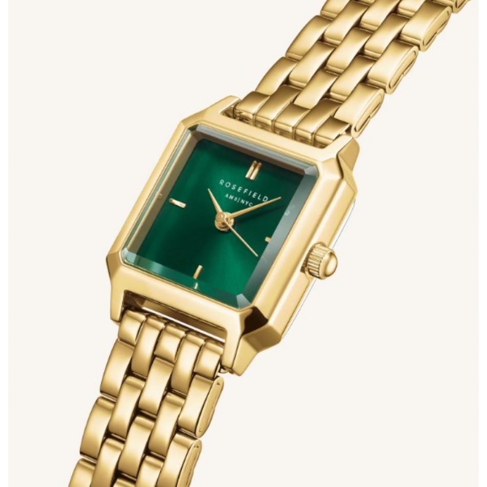 Rosefield Boxelle Emerald Με Χρυσό Μπρασελέ BEGSG-B05