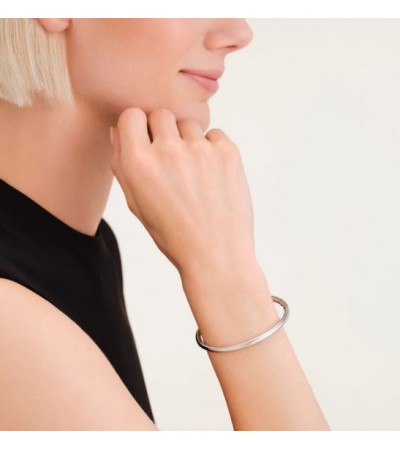 Βραχιόλι Rosefield Essential Bangle Silver JBPBS-J1046