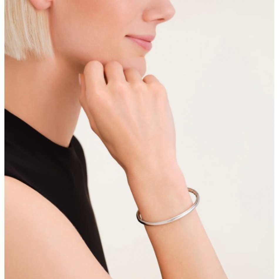 Βραχιόλι Rosefield Essential Bangle Silver JBPBS-J1046