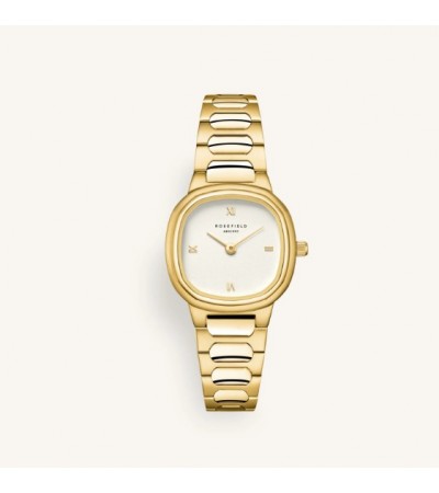 Rosefield Gaia XS Creme Gold Με Χρυσό Μπρασελέ ORCGSG-OR04