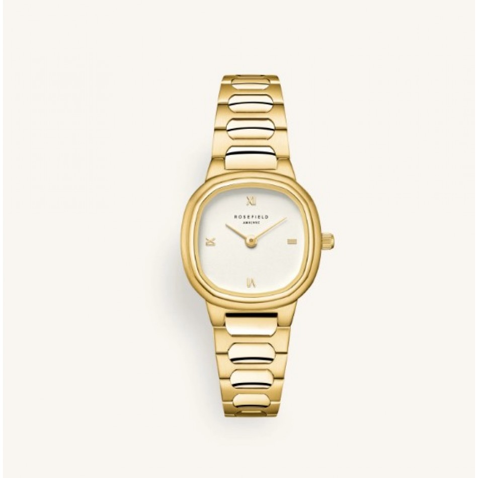 Rosefield Gaia XS Creme Gold Με Χρυσό Μπρασελέ ORCGSG-OR04