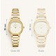 Rosefield Gaia XS Creme Gold Με Χρυσό Μπρασελέ ORCGSG-OR04