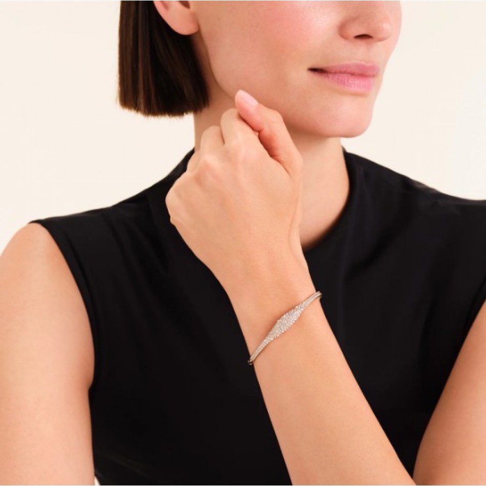 Βραχιόλι Rosefield Pave Bangle JBPBG-J1237