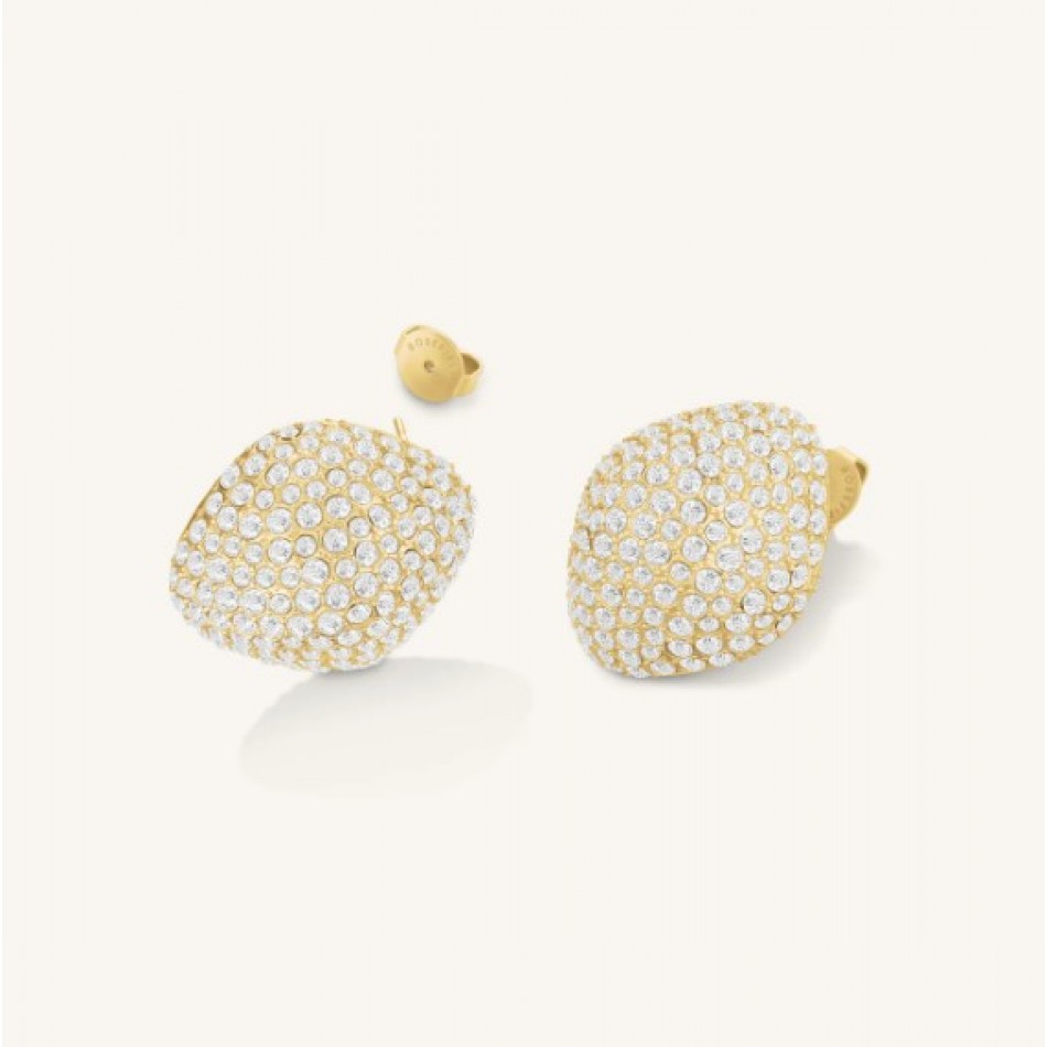Σκουλαρίκια Rosefield Pave Studs Gold JEPBG-J1222