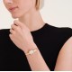Rosefield Studio Bangle Με Χρυσό Μπρασελέ Large STWGSG-ST05