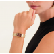Rosefield Octagon XS Burgundy Με Χρυσό Μεταλλικό Μπρασελέ OBGSG-083