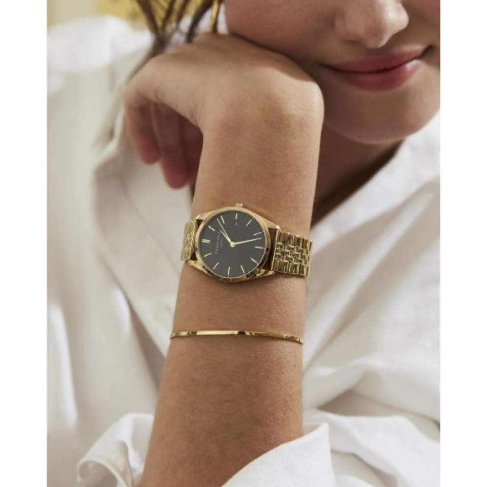 Rosefield Ace XS Με Χρυσό Μεταλλικό Μπρασελέ ABGSG-A19