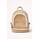 SORENA VALENTINA SUEDE BEIZE BACKPACK