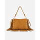 SORENA SIMONA SUEDE TABA CROSSBODY BAG
