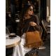 SORENA SIMONA SUEDE TABA CROSSBODY BAG
