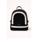 SORENA VALENTINA SUEDE BLACK BACKPACK