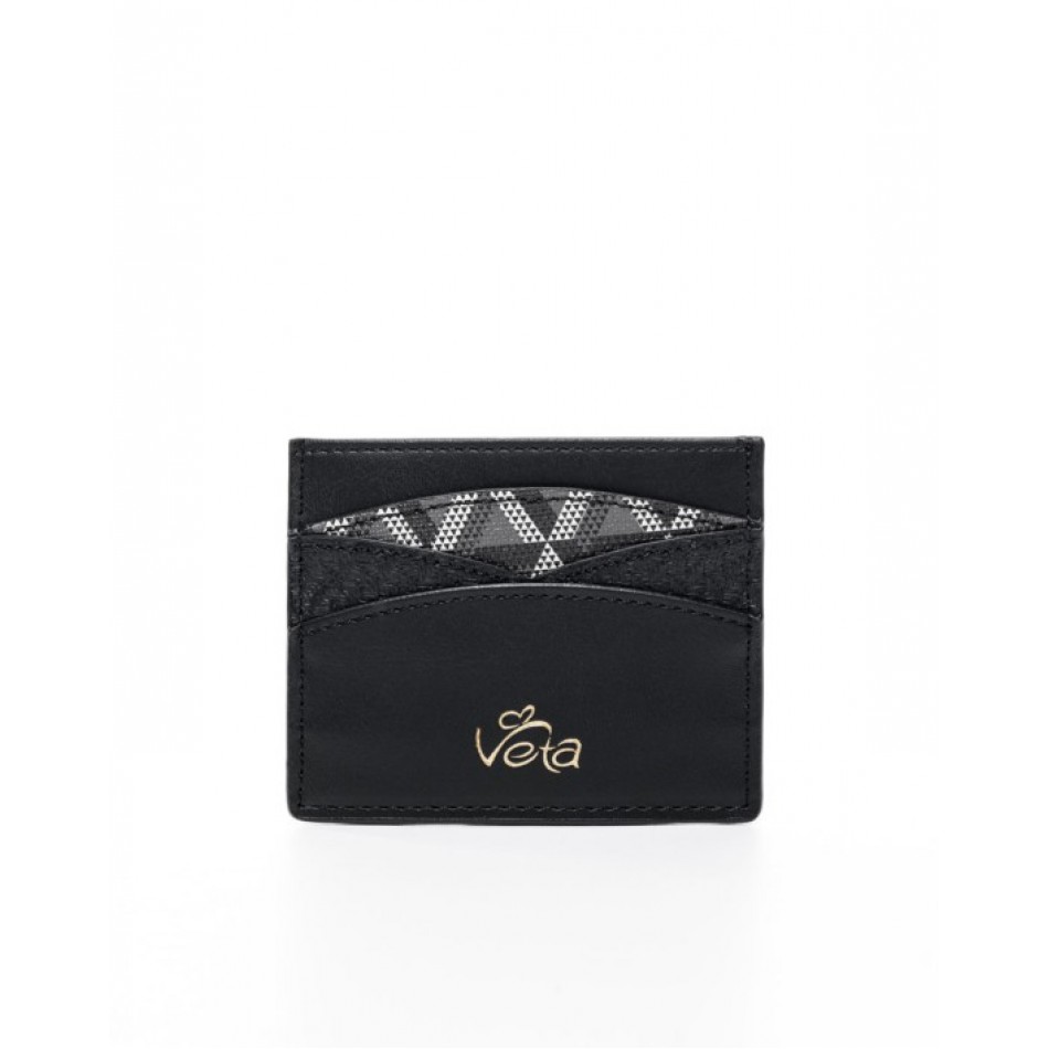 VETA Θήκη Καρτών Black