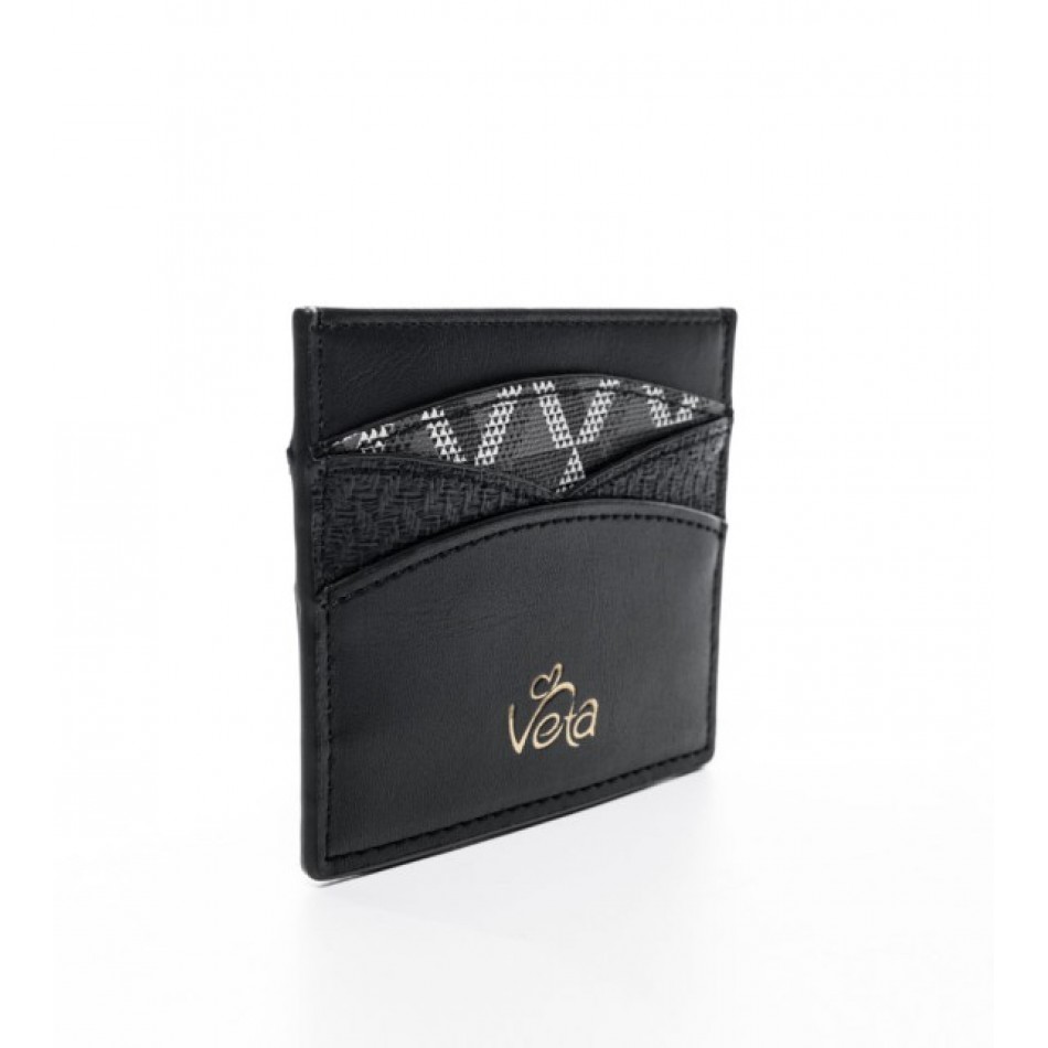 VETA Θήκη Καρτών Black