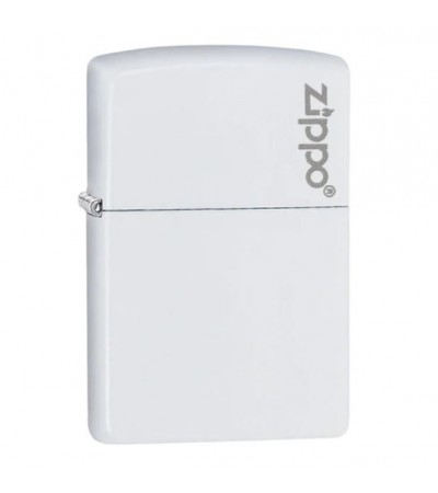Αναπτήρας Ζippo Classic White Matte Zippo Logo