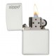 Αναπτήρας Ζippo Classic White Matte Zippo Logo