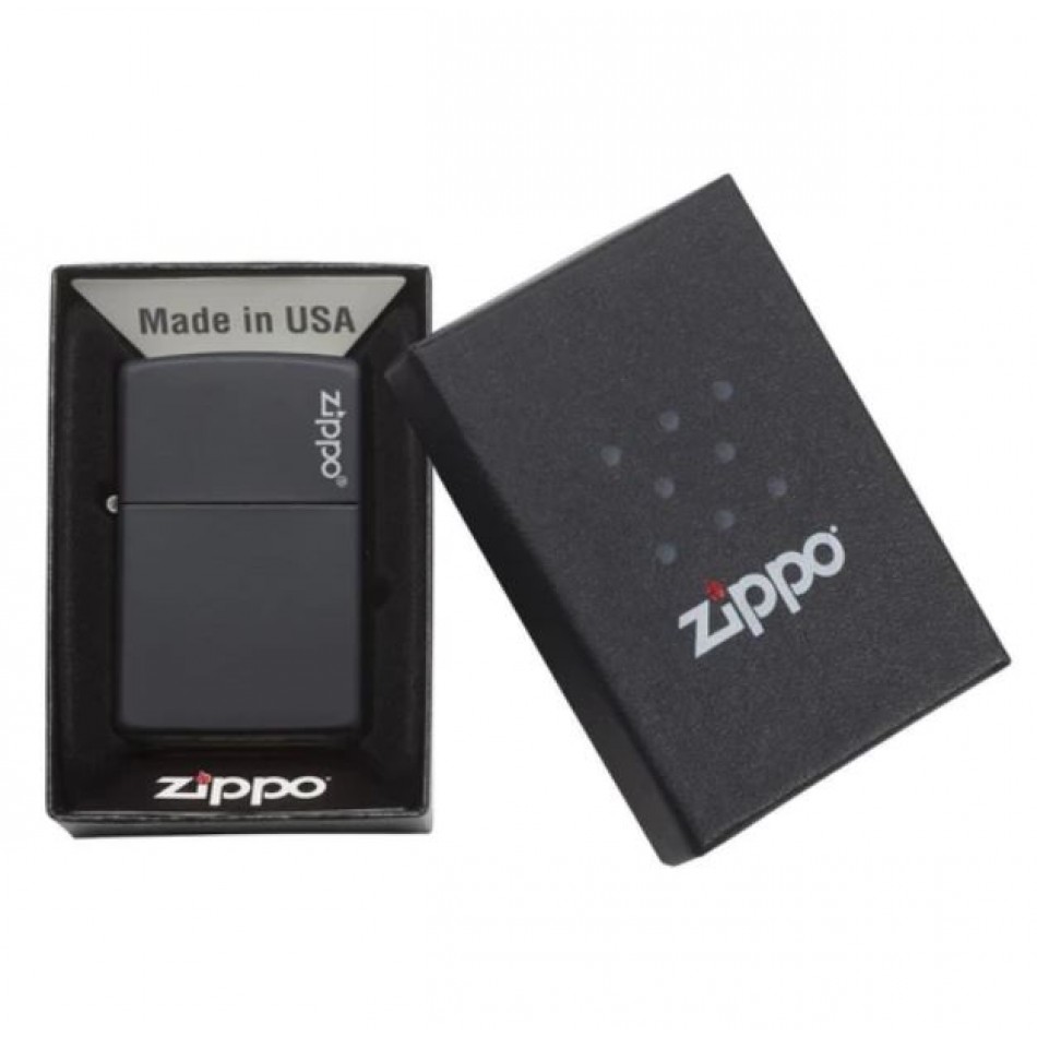 Αναπτήρας Ζippo Classic Black Matte with Zippo Logo