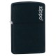 Αναπτήρας Ζippo Classic Black Matte with Zippo Logo