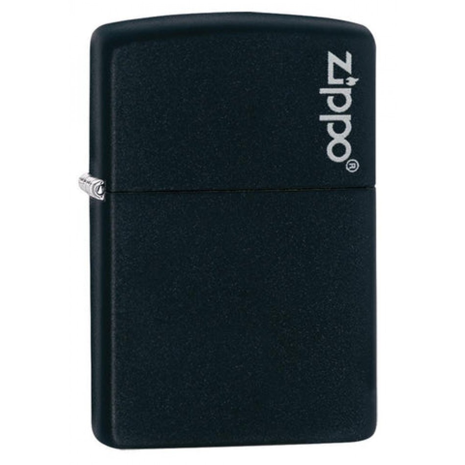 Αναπτήρας Ζippo Classic Black Matte with Zippo Logo