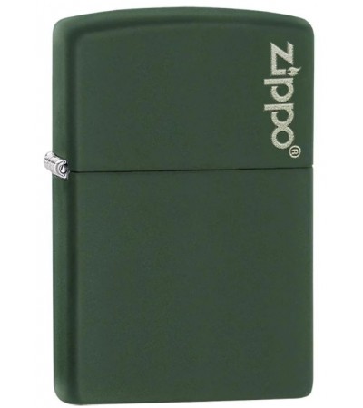 Αναπτήρας Classic Green Matte Zippo Logo