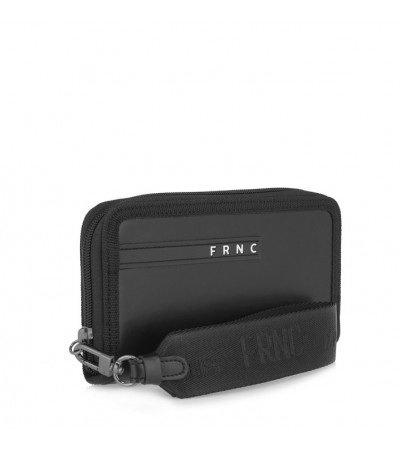 FRNC Γυναικείο Πορτοφόλι Μαύρο WAL9315 BLK